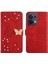 Oppo Reno 8 5g Için Cüzdan Kelebek Kapağı Ayarlanabilir Boyun Kayışı Crossbody Lanyard Kılıf (Yurt Dışından) 4