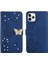 iPhone 11 Pro Max Için Cüzdan Kelebek Kapağı Ayarlanabilir Boyun Kayışı Crossbody Lanyard Kılıf (Yurt Dışından) 4