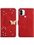 Xiaomi Redmi A1 Plus Için Cüzdan Kelebek Kapağı Ayarlanabilir Boyun Kayışı Crossbody Lanyard Kılıf (Yurt Dışından) 4