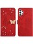 Samsung Galaxy A13 4g Için Cüzdan Kelebek Kapağı Ayarlanabilir Boyun Kayışı Crossbody Lanyard Kılıf (Yurt Dışından) 3