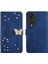 Honor 90 5g Için Cüzdan Kelebek Kapağı Ayarlanabilir Boyun Kayışı Crossbody Lanyard Kılıf (Yurt Dışından) 4