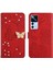 Xiaomi 12T/12T Pro 5g Için Cüzdan Kelebek Kapağı Ayarlanabilir Boyun Kayışı Crossbody Lanyard Kılıf (Yurt Dışından) 4