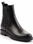 Siyah Leather Kadın Bot & Bootie K02531207103 3