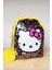 Urz Kids Hello Kitty Temalı Mini Sırt Çantası Kreş Çanta Ana Okul Çantası Pullu Işıklı Çanta 2