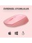 WS202 Kablosuz 1200DPI 4 Tuşlu Optik Mouse Pembe 3