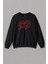 Unisex Sweatshirt Daft Punk Logo Homework Albüm Müzik Siyah Baskılı Sweat 1