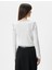 Baskılı Tişört Uzun Kollu Bisiklet Yaka Slim Fit 4
