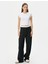 Basic Modal Tişört Slim Fit Ribanalı Kısa Kollu Bisiklet Yaka 2
