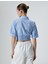 Crop Balon Kol Gömlek Slim Fit Pamuklu 4