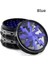 63MM Geometrik Tasarım Metal Öğütücü - Mavi (Yurt Dışından) 2