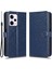 Xiaomi Redmi Için Flip Folio Telefon Kılıfı Note 12 Pro+ 5g Dot Desen Basılı Pu Deri Cüzdan Stand Anti-Çizelge Cep Telefon Kapağı Kayışlı-Koyu Mavi (Yurt Dışından) 1