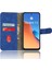 Xiaomi Için Pu Deri Telefon Kapağı Redmi 12 4g Cep Telefonu Kılıf Cilt Touch Stand Cüzdan Kabuğu-Mavi (Yurt Dışından) 2