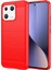 Xiaomi 13 Için Telefon Kılıfı Damla Geçirmez Karbon Fiber Doku Yumuşak Tpu Fırça Telefon Kapağı-Kırmızı (Yurt Dışından) 1