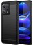 Xiaomi Redmi Için Note 12 Pro+ 5g Anti-Fall Arka Kabuk Karbon Fiber Doku Tpu Koruyucu Telefon Kapağı Fırçalanmış Cep Telefon Kılıfı-Siyah (Yurt Dışından) 1