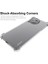 Xiaomi Civi Için 3 5g Slip Anti-Slip Strip Tpu Kasası Kalınlaştırılmış Köşeler Kenar Temiz Akıllı Telefon Kabuğu (Yurt Dışından) 2