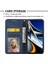 Xiaomi 13 Pro 5g Için Baskılı Rhombus Desen Telefon Pepçe Kılıfı Buzağı Dokusu Pu Deri Cüzdan Stand Manyetik Kapak Kapağı-Mavi (Yurt Dışından) 2