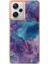 Xiaomi Redmi Için Note 12 Pro+ 5g Elektraplatma Telefon Kapağı Imd 2.0mm Mermer Desen Tpu Kasası-Mor (Yurt Dışından) 2