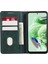Xiaomi Için Redmi 12 4g Cüzdan Kılıf Buzağı Doku Pu Deri Stand Flip Manyetik Kapak Telefon Kapağı-Yeşil (Yurt Dışından) 2