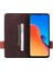 Xiaomi Redmi Için 12 4g Donanım Dekoru Pu Deri Cüzdan Telefon Kılıfı Stand Koruyucu Kapak-Kahve (Yurt Dışından) 2