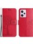 Xiaomi Redmi Için Pu Deri Telefon Kılıfı Not 12 Pro+ 5g Baskılı Baykuş Ağacı Deseni Koruyucu Telefon Stand Cüzdan Kapağı-Kırmızı (Yurt Dışından) 1