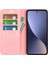 Xiaomi 13 5g Manyetik Otomatik Emici Cep Telefonu Kapağı Standı Cüzdan Deri Dostu Anti-Deri Telefon Kasası-Pembe (Yurt Dışından) 2