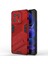 Xiaomi 13 Pro 5g Için Kickstand Telefon Kapağı Sert Pc Yumuşak Tpu Şok Emilim Koruyucu Kılıf-Kırmızı (Yurt Dışından) 1