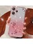 Xiaomi Redmi 12 5g/not 12R 5g/poco M6 Pro 5g Glitter Gritent Akıllı Telefon Kılıfı Rhinestone Çiçek Tpu Anti-Fall Anti-Gover-Gül (Yurt Dışından) 2