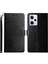 Xiaomi Redmi Için Note 12 Pro+ 5g/not 12 Explorer 5g HT01 Baskılı Y Şeklindeki Çizgiler Cüzdan Kılıf Dökme Geçirmez Pu Deri Stand Flip Folio Koruyucu Telefon Kapağı-Siyah (Yurt Dışından) 1