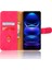 Xiaomi Redmi Için Note 12 Pro+ 5g Telefon Cüzdan Kılıfı Pu Deri Telefon Stand Kapağı-Gül (Yurt Dışından) 2
