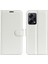 Xiaomi Redmi Için Note 12 Pro+ 5g Litchi Doku Cüzdan Telefon Kapağı Stand-Beyaz (Yurt Dışından) 1