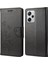 Xiaomi Redmi Için Note 12 Pro+ 5g Stand Telefon Kılıfı Pu Deri Çiçek Kelebek Basılı Cüzdan Kapağı-Siyah (Yurt Dışından) 1