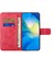 Xiaomi Redmi Için Note 12 Pro Speed ​​5g/poco X5 Pro 5g Baskılı Kelebek Çiçek Pu Deri Cüzdan Telefon Kapağı Folio Flip Stant Kılıfı-Kırmızı (Yurt Dışından) 2