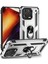 Xiaomi 13 5g Için Yüzük Kickstand Telefon Kasası Askeri Sınıf Önleyici Pc+Tpu Koruyucu Kapak-Gümüş (Yurt Dışından) 1