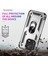 Xiaomi 13 5g Için Yüzük Kickstand Telefon Kasası Askeri Sınıf Önleyici Pc+Tpu Koruyucu Kapak-Gümüş (Yurt Dışından) 2