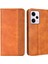 Xiaomi Redmi Için Note 12 Pro+ 5g Baskılı Pu Pu Deri Deri Başka Droaf Telefon Kılıfı Stand Retro Doku Manyetik Flip Cüzdan Kapağı-Kahverengi (Yurt Dışından) 1