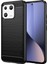 Xiaomi 13 Için Telefon Kılıfı Damla Geçirmez Karbon Fiber Doku Yumuşak Tpu Fırça Telefon Kapağı-Siyah (Yurt Dışından) 1