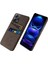 Xiaomi Redmi Için Note 12 Pro+ 5g Kumaş Doku Telefon Arka Kapak Ince Fit Cep Telefonu Koruyucu Kılıf 2 Kart Yuvası-Kahverengi (Yurt Dışından) 1