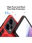 Xiaomi Redmi Için Note 12 Pro+ 5g Telefon Kapağı Kickstand Pc+ Tpu Akıllı Telefon Telefon Kılıfı-Kırmızı (Yurt Dışından) 2
