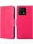 Xiaomi 13 5g Dokulu Deri Anti-Drop Cep Telefonu Kapağı Çizgiye Dönüş Anti Anti Tele Kılıfı Stand Cüzdanı-Gül (Yurt Dışından) 1