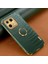 Xiaomi 13 5g Halka Kickstand Elektrodustan Telefon Kasası Çarpma Geçirmez Timsah Doku Pu Deri Kaplamalı Tpu Kapak-Yeşil (Yurt Dışından) 2