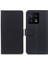 Xiaomi 13 Pro 5g Için Tam Koruma Telefon Kılıfı Dokulu Pu Deri Stand Cüzdan Damla Geçirmez Kapak-Siyah (Yurt Dışından) 1