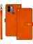 Xiaomi Poco C51 4g Şok Geçirmez Kapak Pu Deri Kart Tutucu Stand Telefon Kılıfı-Orange (Yurt Dışından) 1