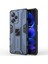 Xiaomi Redmi Için Note 12 Pro+ 5g Yumuşak Tpu Sabit Pc Çift Katman Şok-Absorpsiyon Kapağı Kickstand Anti-Cratch Koruyucu Telefon Kılıfı-Mavi (Yurt Dışından) 1