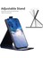 Xiaomi Redmi Için Note 12 Pro+ 5g Deri Stand Kapağı Rhombus Rhombus Baskılı Dikey Flip Kart Yuvaları Telefon Kılıfı-Mavi (Yurt Dışından) 2