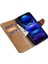 Xiaomi Redmi Için Note 12 Pro+ 5g Bırak-Kötü Telefon Kılıfı Ince Doku Tpu+ Pu Deri Deri Flip Cüzdan Kapak Standı-Kahverengi (Yurt Dışından) 2