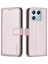 Xiaomi 13 Pro 5g Stand Cüzdan Telefon Kılıfı Pu Deri Telefon Kapağı-Gül Altın (Yurt Dışından) 1