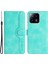 Xiaomi Için YX003 Pro 5g Anti-Dut Pu Deri Kılıf Baskılı Desen Telefon Stand Kapağı Cüzdan-Bebek Mavisi (Yurt Dışından) 1