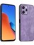 Xiaomi Redmi Için 12 4g Koruyucu Telefon Kılıfı Basılı Pu Deri Kaplı Tpu Kapak-Mor (Yurt Dışından) 2