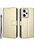 Xiaomi Redmi Için Koruyucu Telefon Kapağı Not 12 Pro+ 5g Çılgın At Dokusu Manyetik Kıçalı Pu Deri Kılıf Stand Strap Ile-Altın (Yurt Dışından) 1