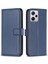 Xiaomi Redmi Için Note 12 Pro+ 5g Deri Telefon Kılıf Cep Telefonu Stand Cüzdan Kapağı-Mavi (Yurt Dışından) 1